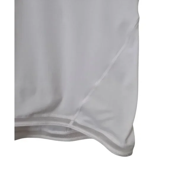 Lululemon Into the Sun White Short Sleeve Athleisure Short Sleeve Tee Top Sz  8 - Picture 7 of 9